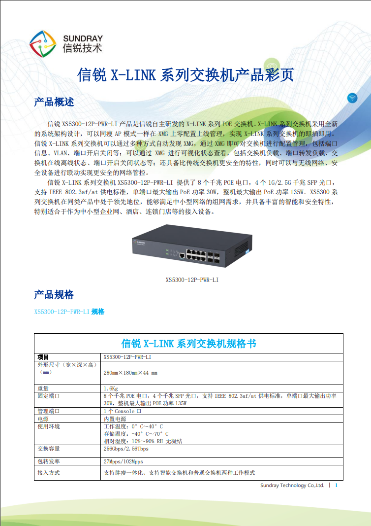 信銳交換機