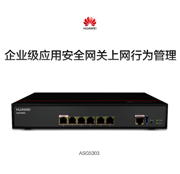 華為 ASG5303 企業級上網行為管理