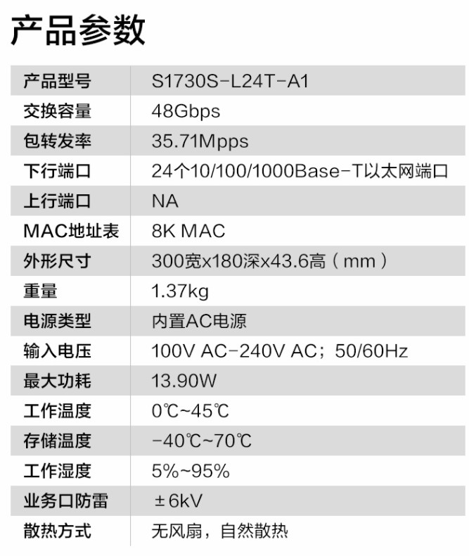 華為企業級交換機