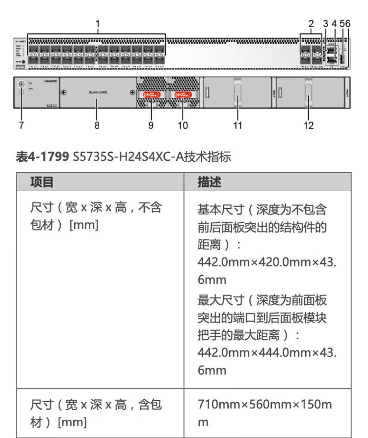 華為網絡交換機