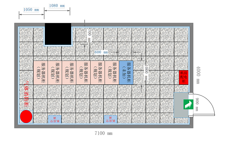 機房機柜規劃圖